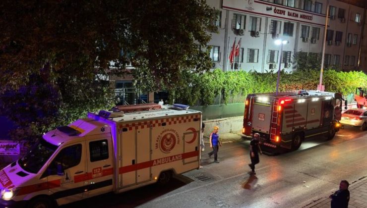 İzmir’de özel bakım merkezinde yangın: 12 kişi dumandan etkilendi | Son dakika haberleri