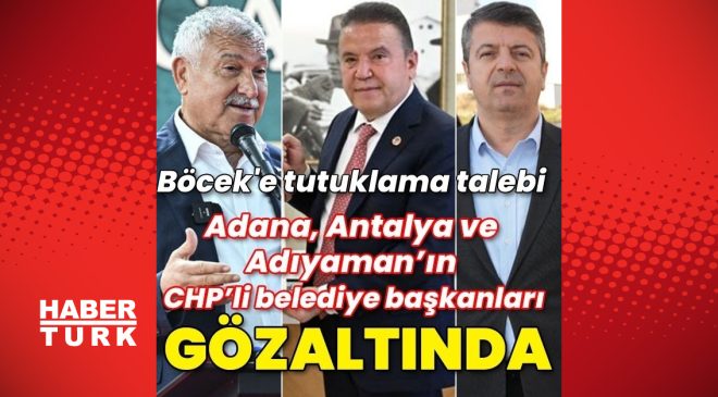 Zeydan Karalar, Muhittin Böcek ve Abdurrahman Tutdere gözaltına alındı